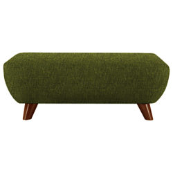 G Plan Vintage The Sixty Seven Footstool Marl green